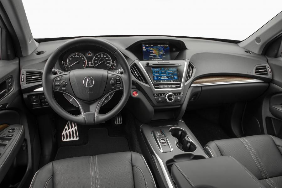 Торпедо Acura MDX Sport Hybrid (YD3) 2017 года  (фото 33 из 72)